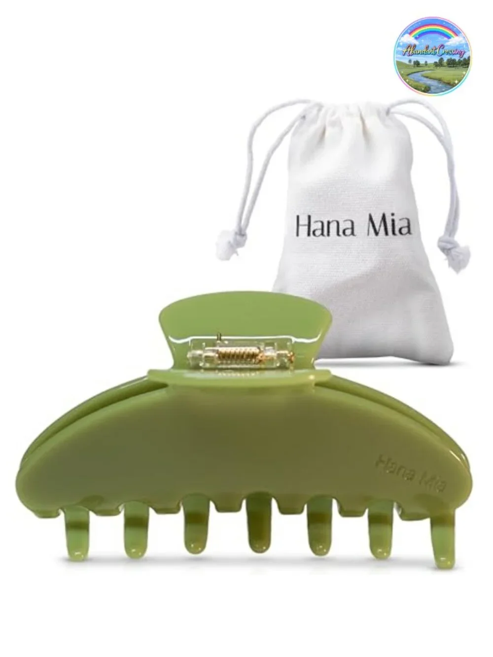 Large 4 Inch Acetate Claw Clip Hair Accessory Secure Hold Snag Free Teeth